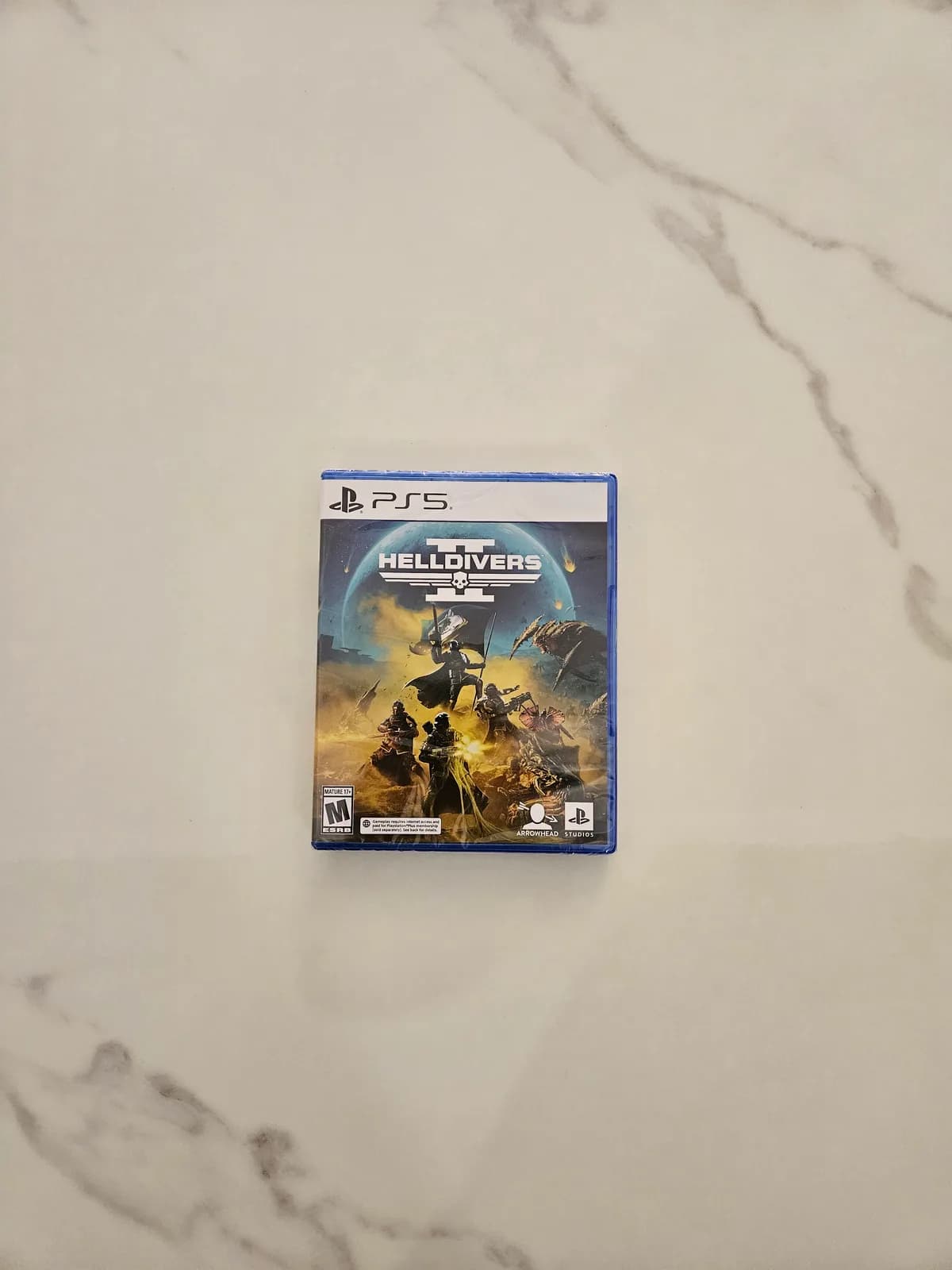 Helldivers II PS5 Game Disc - New and Factory Sealed