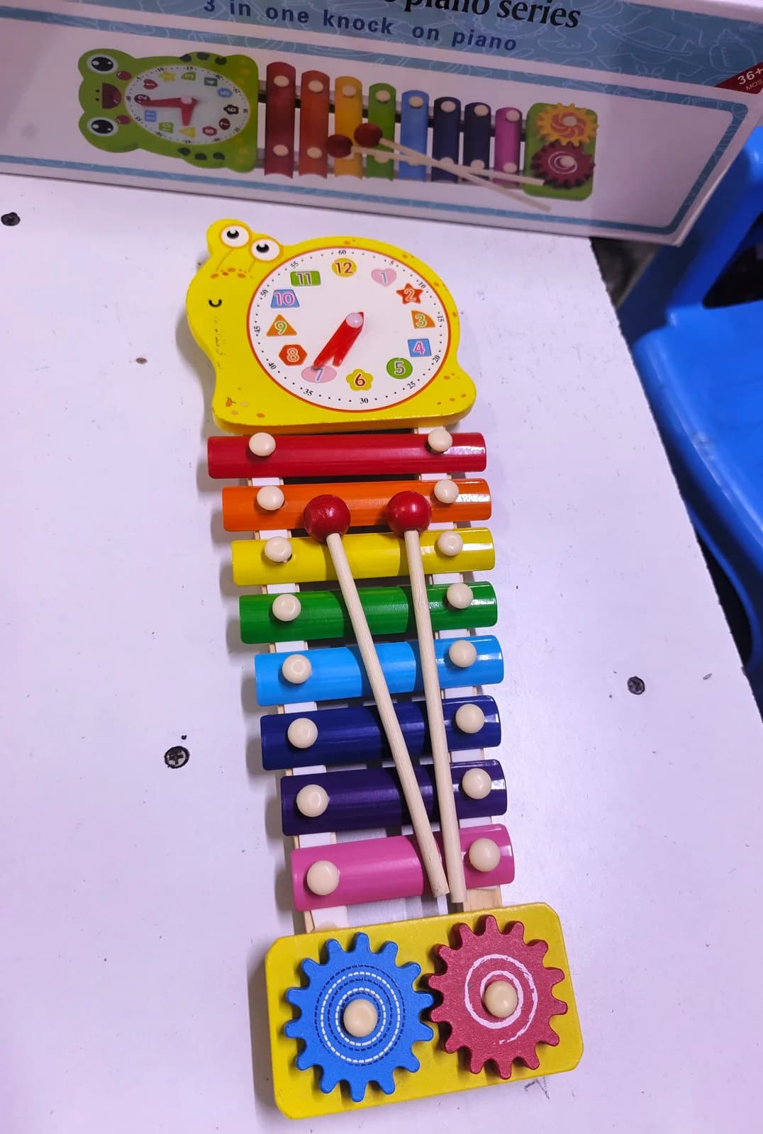 3-in-1 Knock-on Piano