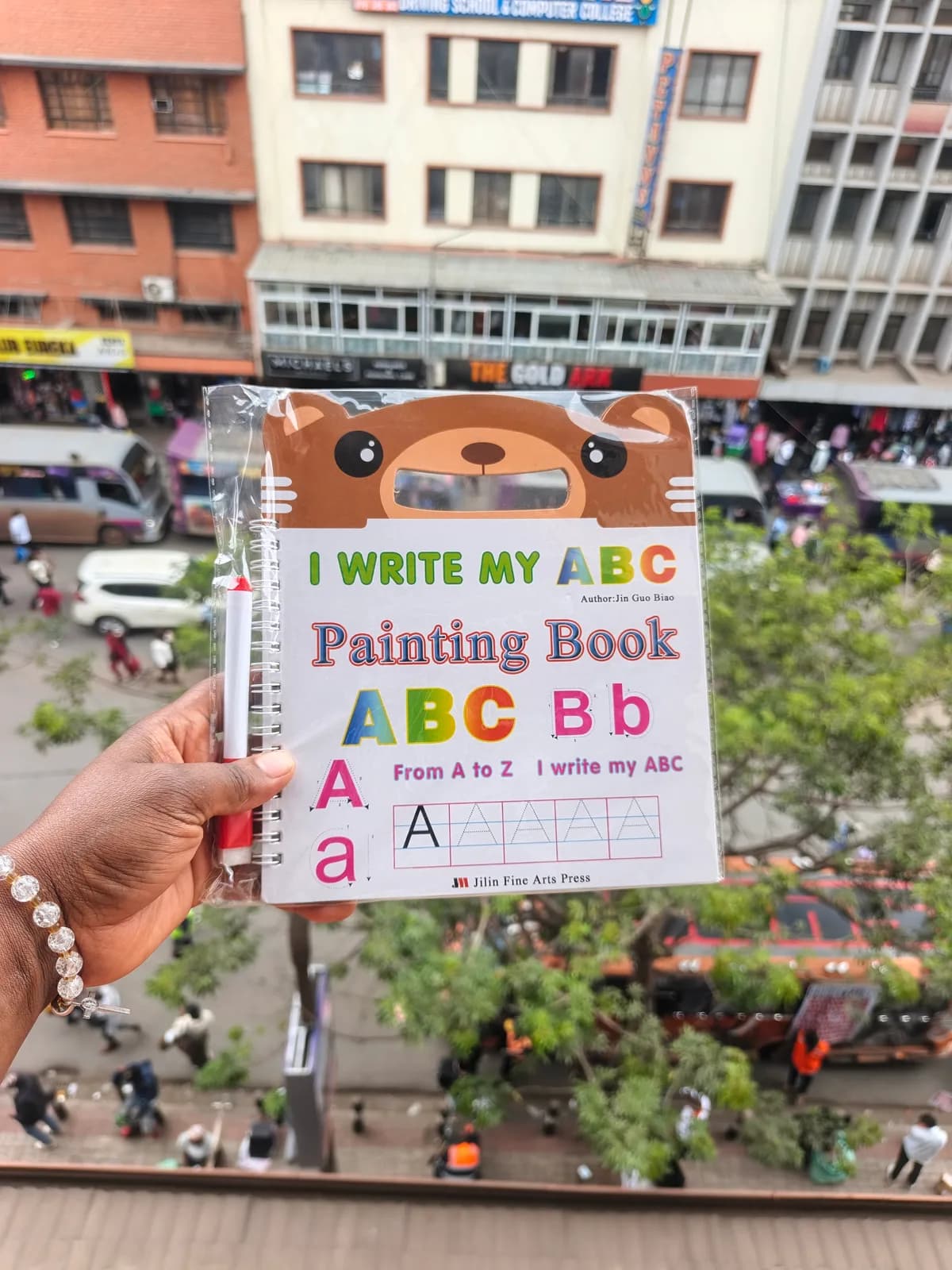 Wipe & Clean Alphabet and Number Painting Book