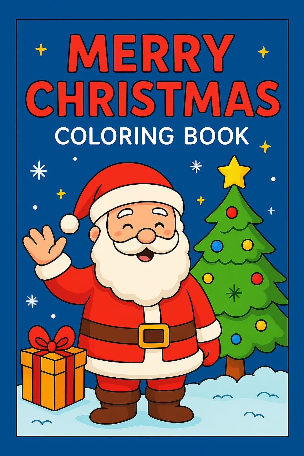 🎄🎅 THE ULTIMATE KID-FRIENDLY CHRISTMAS COLORING BOOK! 🎁🦌