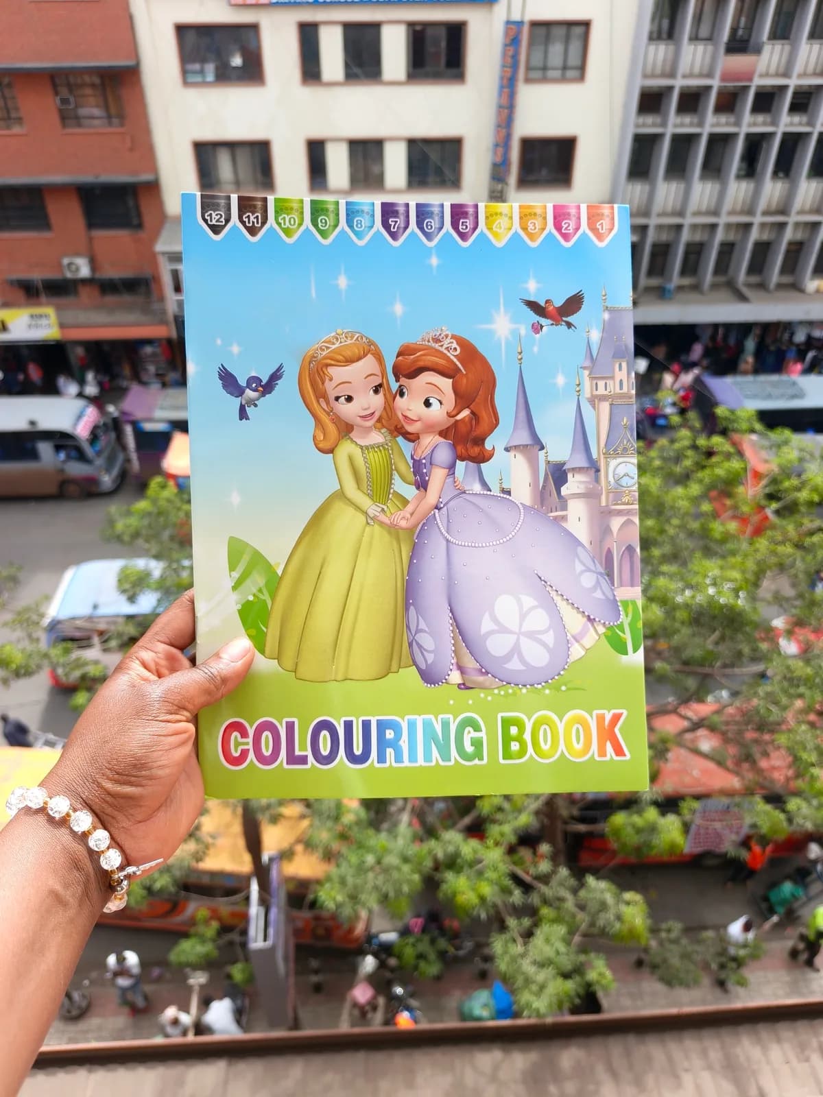 Cartoon-Themed Colouring Books with Stickers!