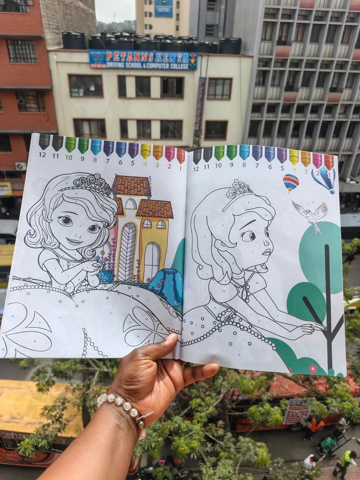 Cartoon-Themed Colouring Books with Stickers!