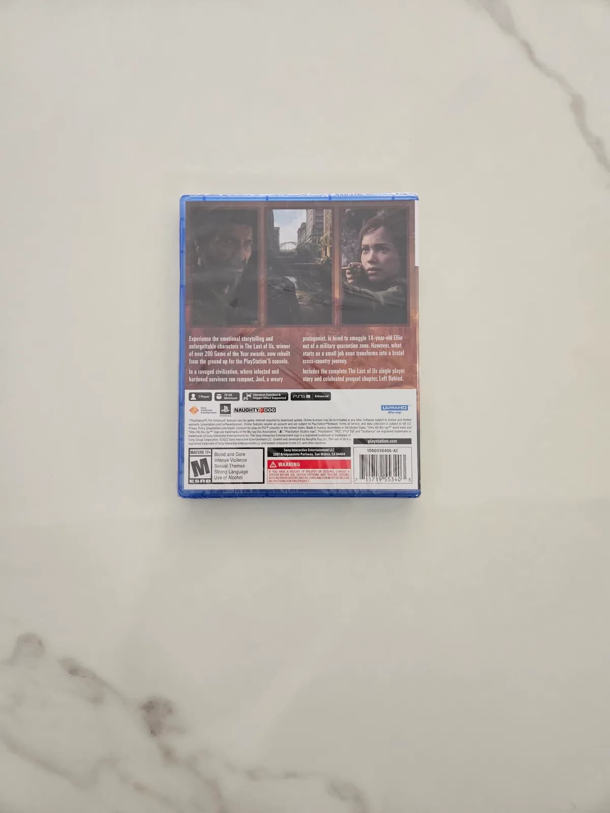 The Last of Us Part I for PS5 - Brand New, Factory Sealed