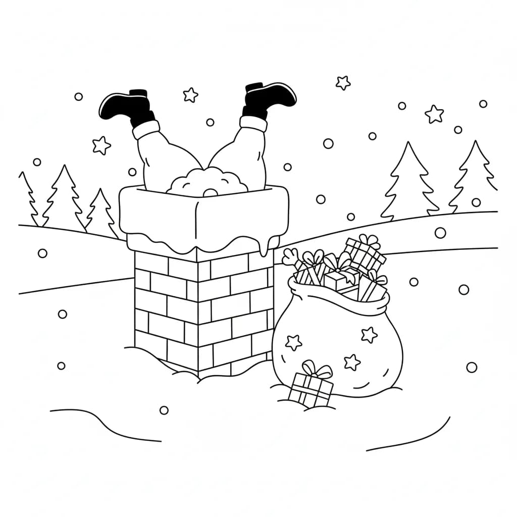 🎄🎅 THE ULTIMATE KID-FRIENDLY CHRISTMAS COLORING BOOK! 🎁🦌