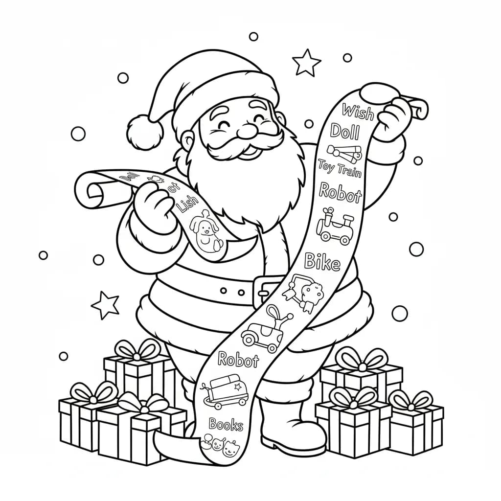 🎄🎅 THE ULTIMATE KID-FRIENDLY CHRISTMAS COLORING BOOK! 🎁🦌