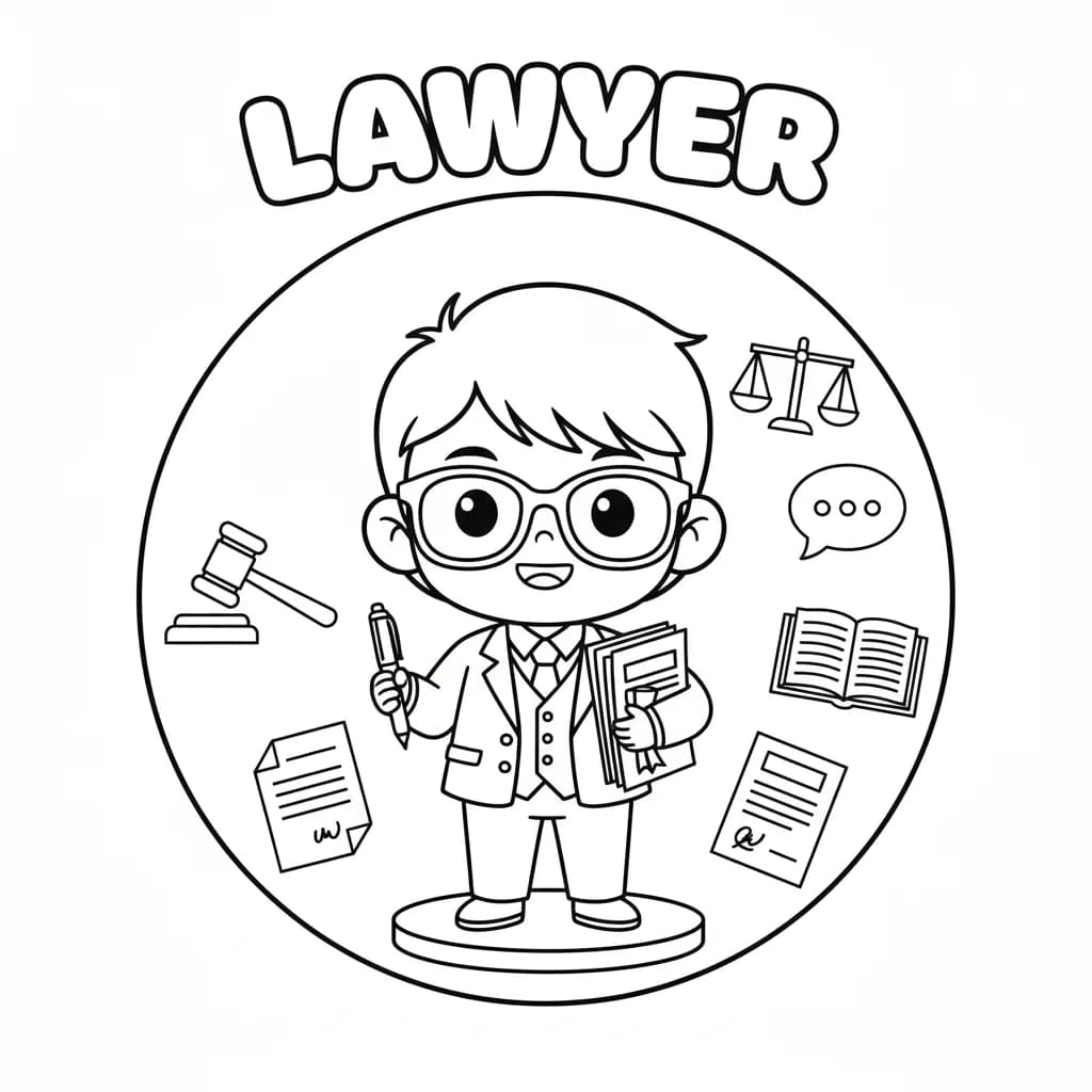 🎨 CAREER ADVENTURES – FUN WITH JOBS COLORING BOOK