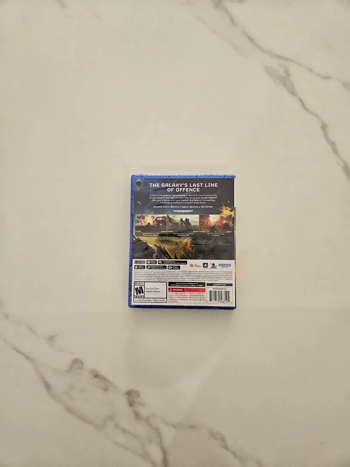 Helldivers II PS5 Game Disc - New and Factory Sealed