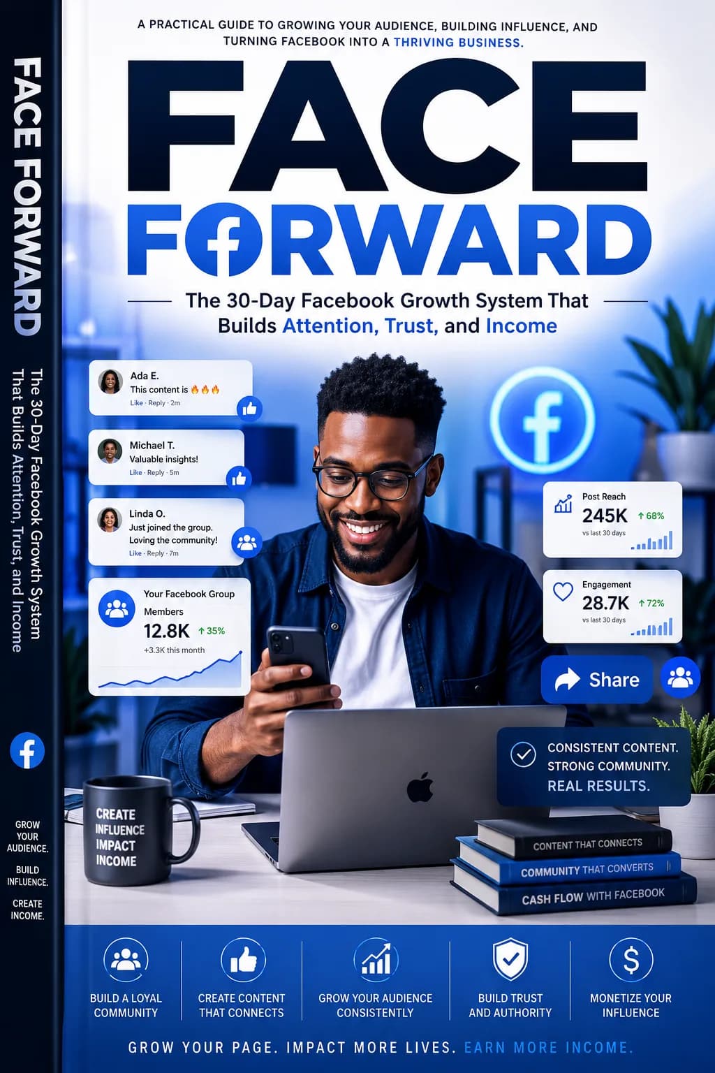 📘 FACE FORWARD: The 30-Day Facebook Growth System That Builds Attention, Trust and Income