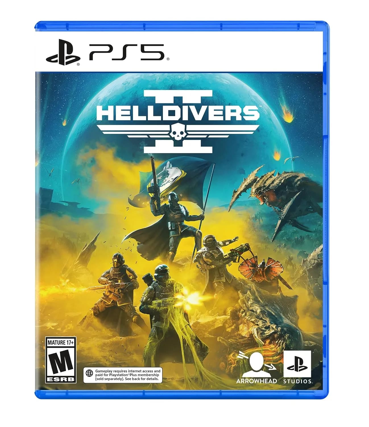 Helldivers II PS5 Game Disc - Brand New and Factory Sealed